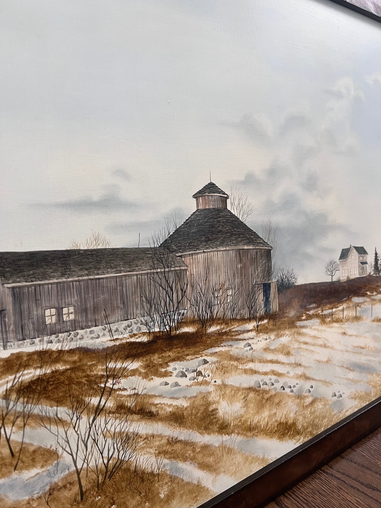 "Clearing" Original Acrylic Painting by Artist Tom Agazzi
