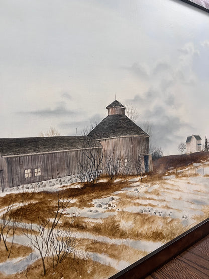 "Clearing" Original Acrylic Painting by Artist Tom Agazzi