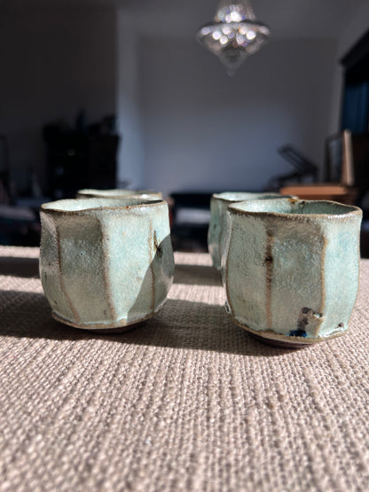 Wild Clay and Nuka Glaze Sake Cup by Matt Fishman Pottery