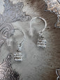 The Avery Earrings - Fresh Water Pearls & Sterling Silver