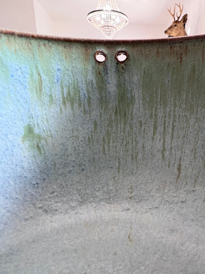 Ramen Bowl Light Blue - Handmade by Ceramic Artist Natalie Zelman