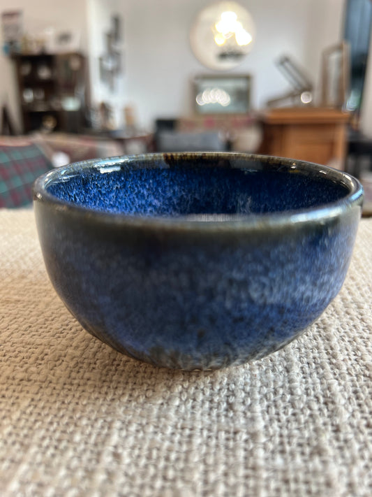 Indigo Lil Bowl - Handmade by Potter Natalie Zelman