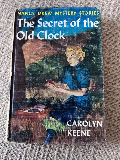 "The Secret of the Old Clock" - Vintage 1959 Nancy Drew Mystery #1