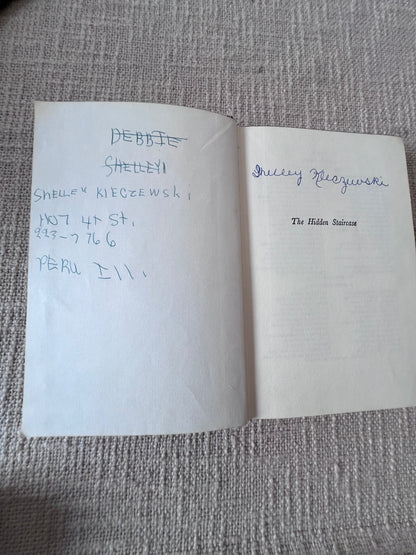 "The Hidden Staircase" - Vintage 1959 Nancy Drew Mystery #2