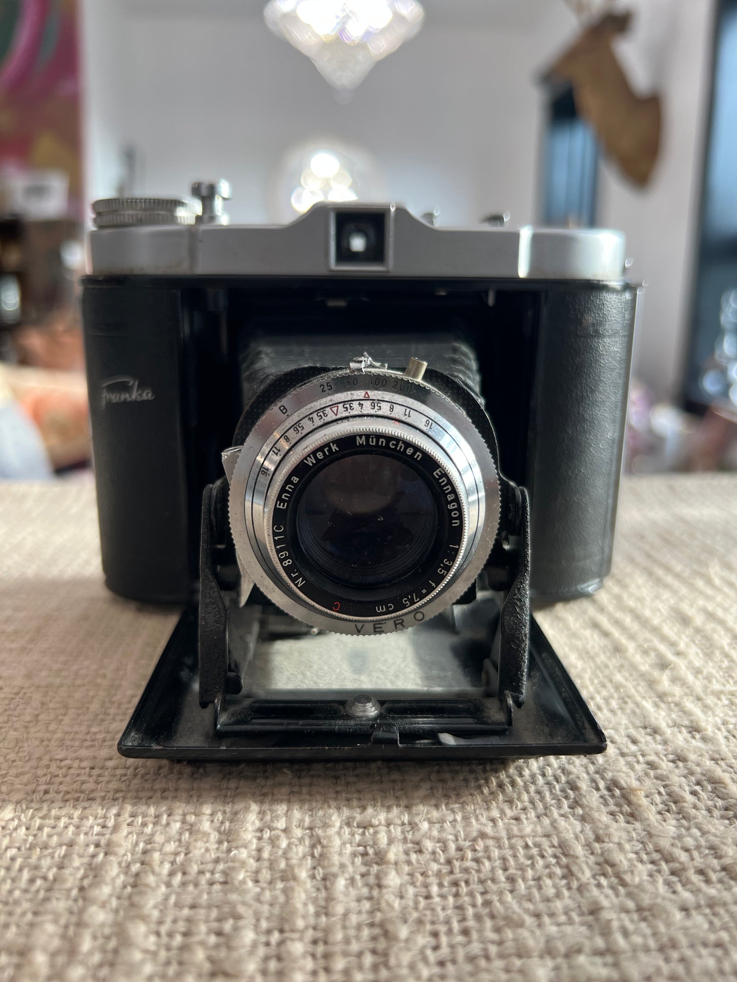 Franka Solida I German Folding Camera circa 1952