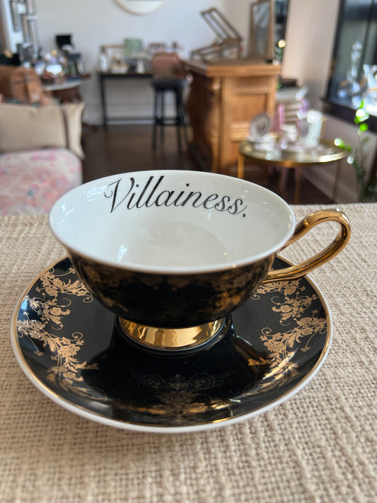 Villianess Teacup & Saucer