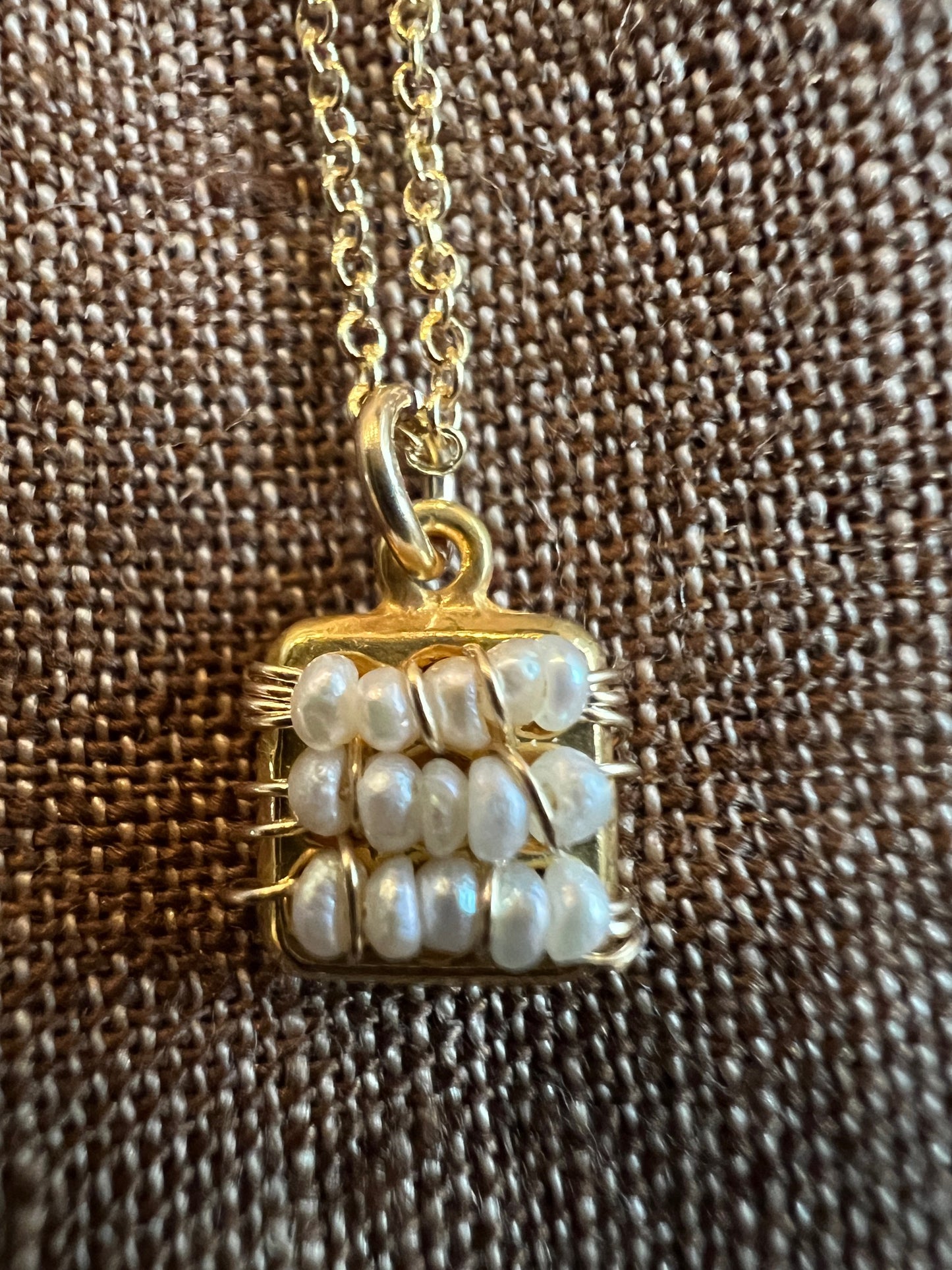 The Carol Lynn Necklace - Freshwater Pearls & 14K Gold Fill