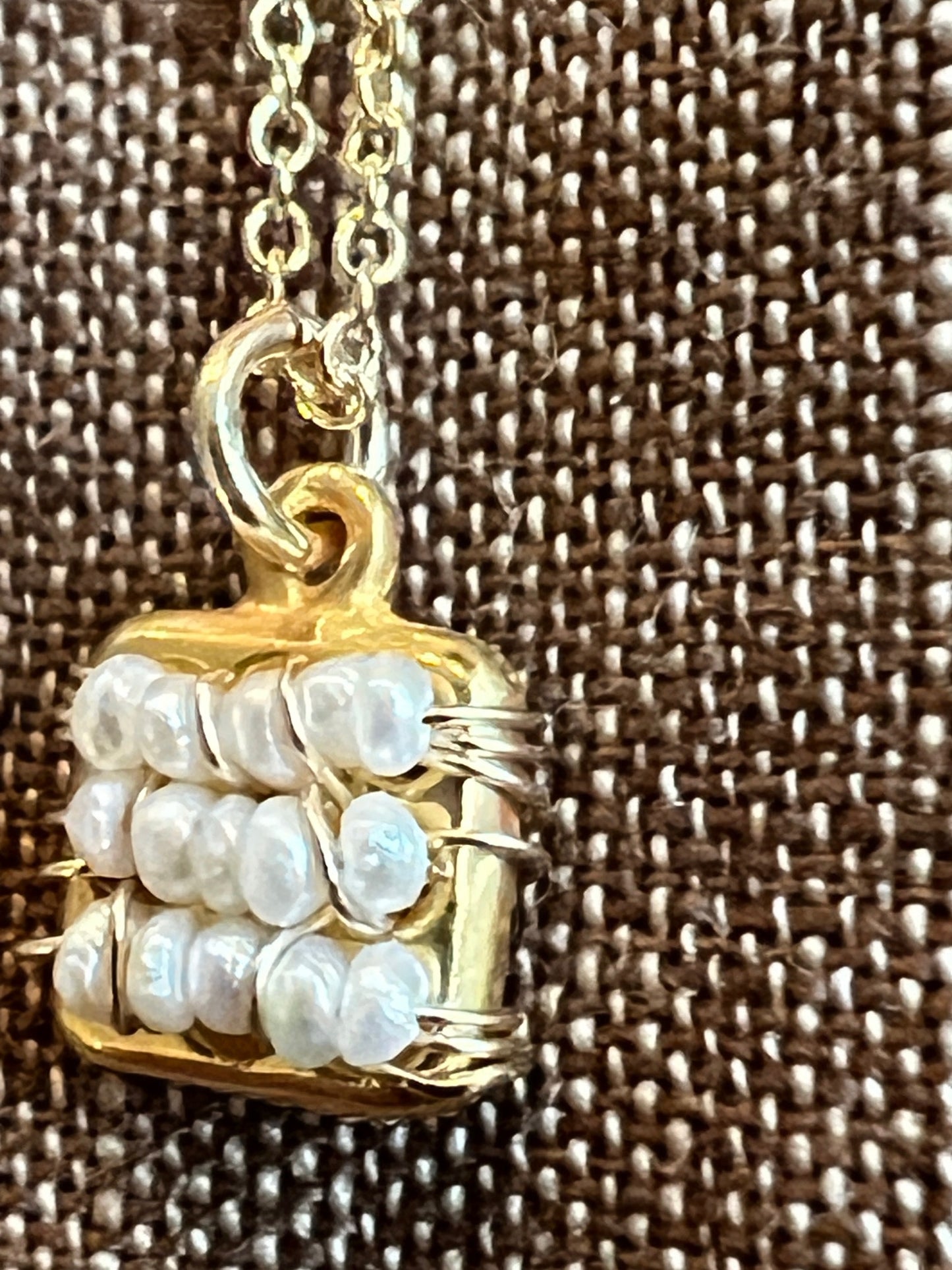 The Carol Lynn Necklace - Freshwater Pearls & 14K Gold Fill