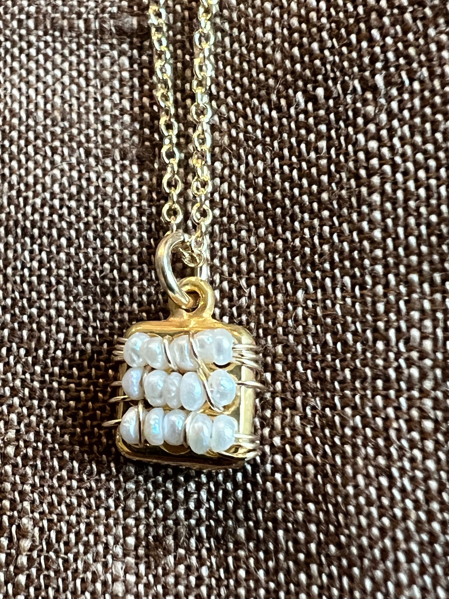The Carol Lynn Necklace - Freshwater Pearls & 14K Gold Fill