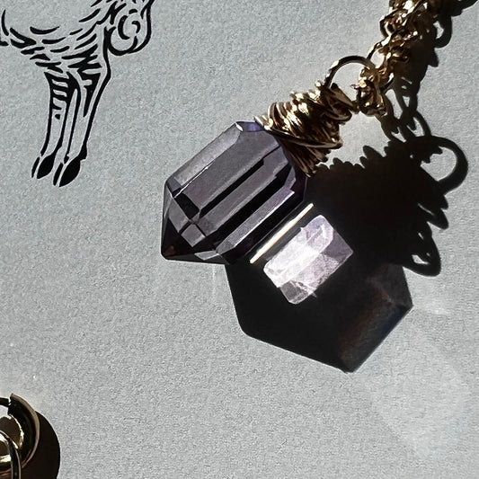 The Lilac - Pink Amethyst Necklace
