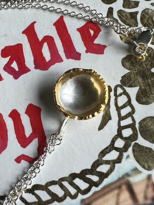 The Blondie - Silver & Gold Necklace