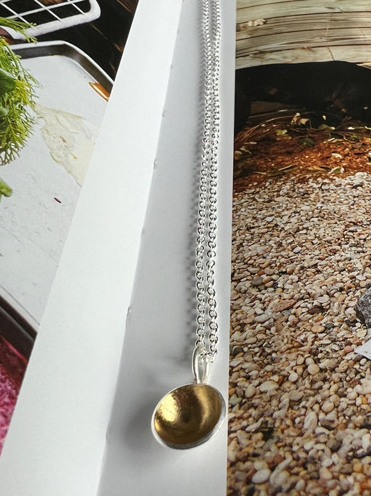 The Goldie - Silver & Gold Necklace