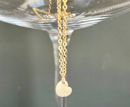 Tiny Heart Necklace - Gold Filled