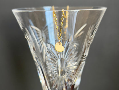 Tiny Heart Necklace - Gold Filled