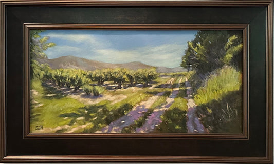 Path in Provence - Original Painting by Susan Anderson
