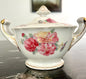 Sugar Bowl With Lid - Vintage Aladdin Fine China “Fiesta” Occupied Japan Dinnerware Circa 1945-1952