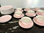 Baby Pink “Parisienne” China by Royal Jackson - 28 Piece Set