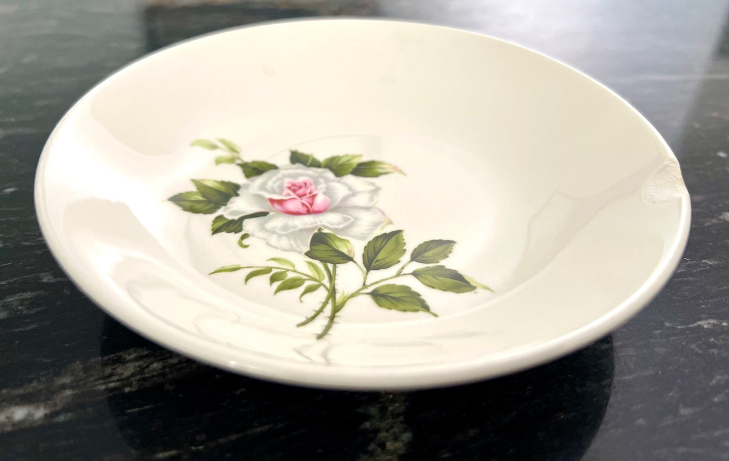 Vintage "Dinner Rose" Crooksville Dinnerware - 35 Piece Set
