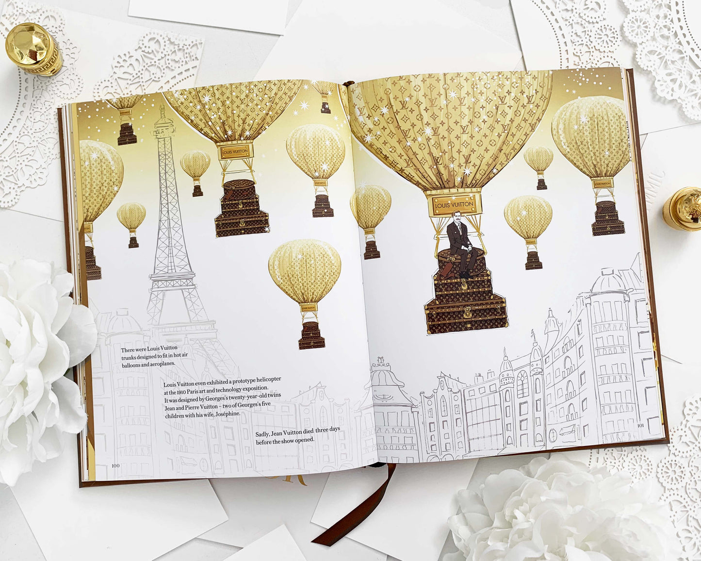 Louis Vuitton: The Illustrated World of a Fashion Icon - Hardcover