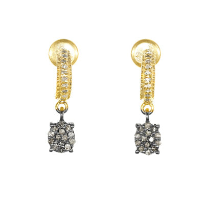 N° 996 Diamond Bicolore Earrings
