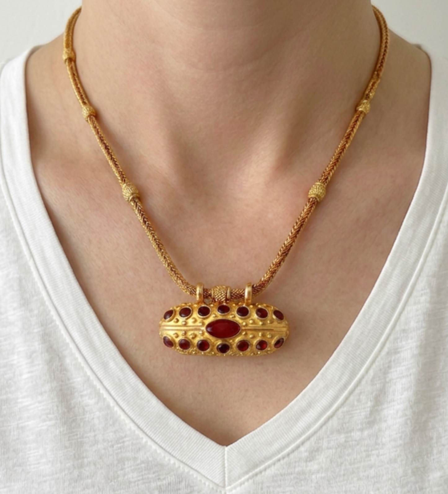 Carnelian Talisman Necklace