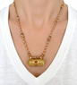 French Carnelian Talisman Necklace