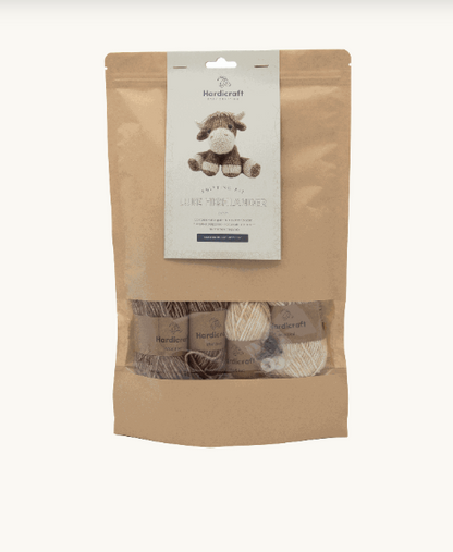 Highlander Cow Stuffed Animal Knitting Kit