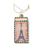 Paris Matchbook Glass Ornament