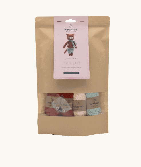 Cat Stuffed Animal Crochet Kit