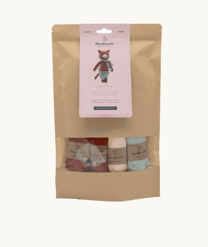 Cat Stuffed Animal Crochet Kit