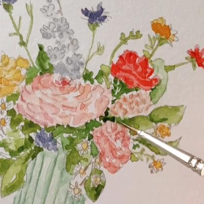 Watercolor Workshop at George & Fred! Thursday, August 20, 6-8pm