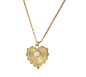 Lab Opal 18kt Gold Fill Valentine Necklace