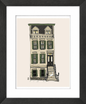 Brooklyn Brownstone Goose on Stoop Giclée Framed Fine Art Print by Pascale Berkowitz