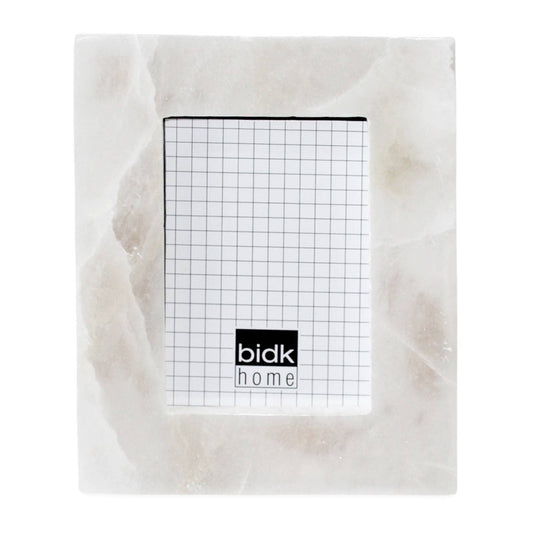 Alabaster White Photo Frame