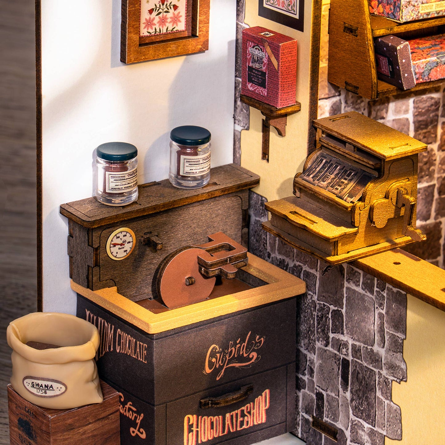 Henry's Chocolate Shop Book Nook Kit