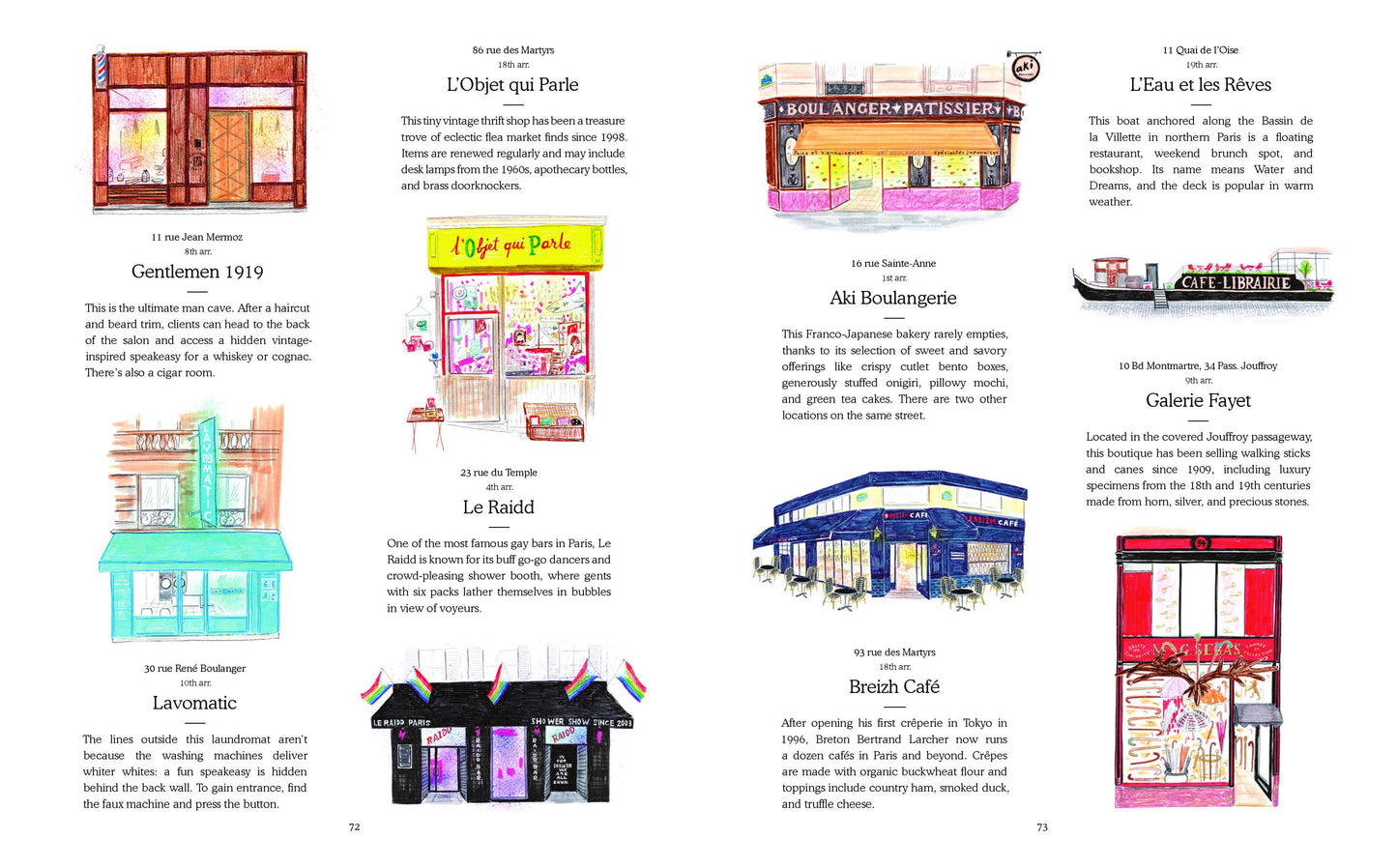 Paris Shopfronts by John Holland - Hardcover