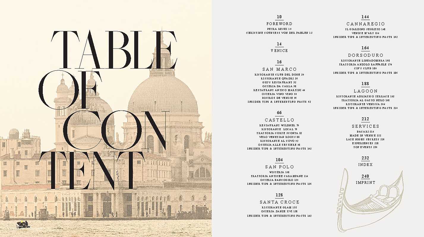 Be a Guest in Venice - Hardcover Book