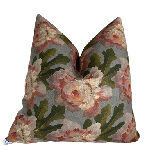 Flower in Bloom Pillow with Feather Insert