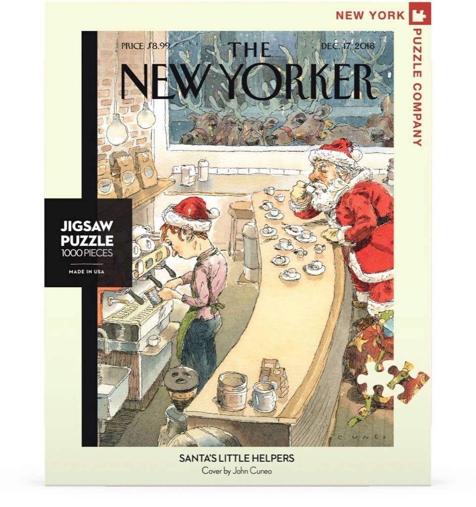 Santa's Little Helpers - The New Yorker 1000 Piece Jigsaw Puzzle