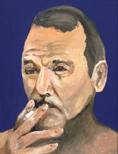 Bill Murray Smoking A Ciggy Framed Print by Meredith Hogeland