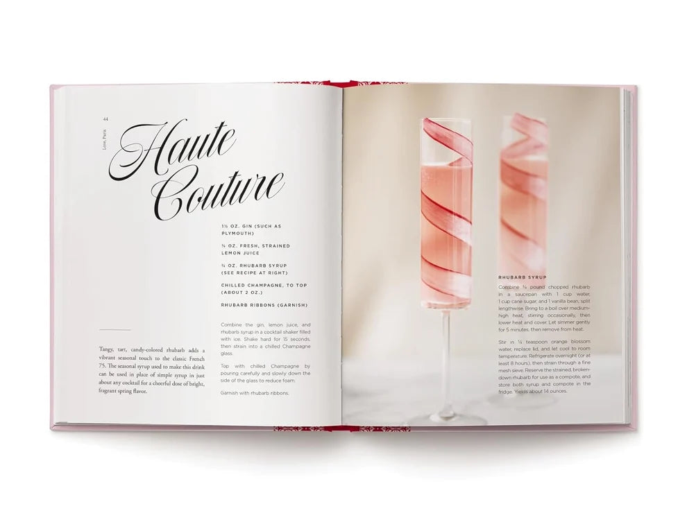 Love, Paris: The Art of French Cocktails - Hardcover