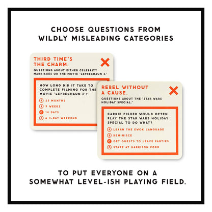 Delightfully Useless Trivia Game - Brass Monkey