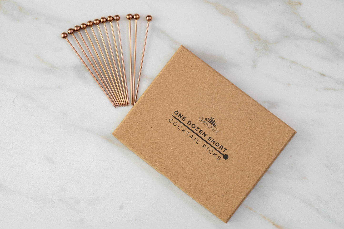 Copper Cocktail Picks 12 Piece