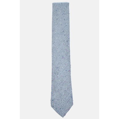 Speckled Light Blue 50% Wool/ 50% Viscose Handmade Necktie