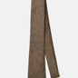 Brown Herringbone 50% Wool/50% Poly Handmade Necktie