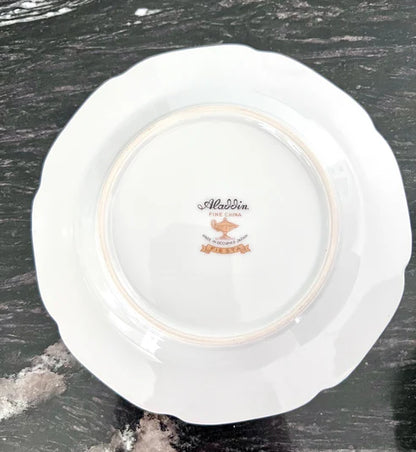 Bread & Butter Plate - Vintage Aladdin Fine China “Fiesta” Occupied Japan Dinnerware Circa 1945-1952