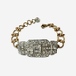 The Genevieve - Repurposed Vintage Art Deco Rhinestone Bracelet