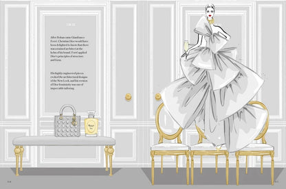 Christian Dior: The Illustrated World of a Fashion Master - Hardcover