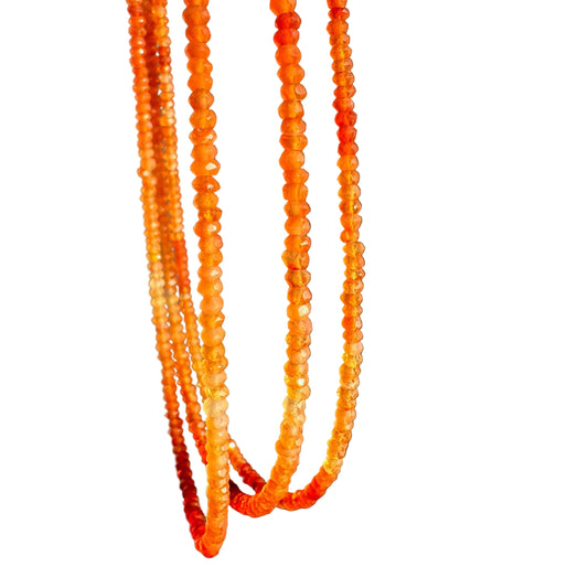 Carnelian Ombre Gemstone Necklace
