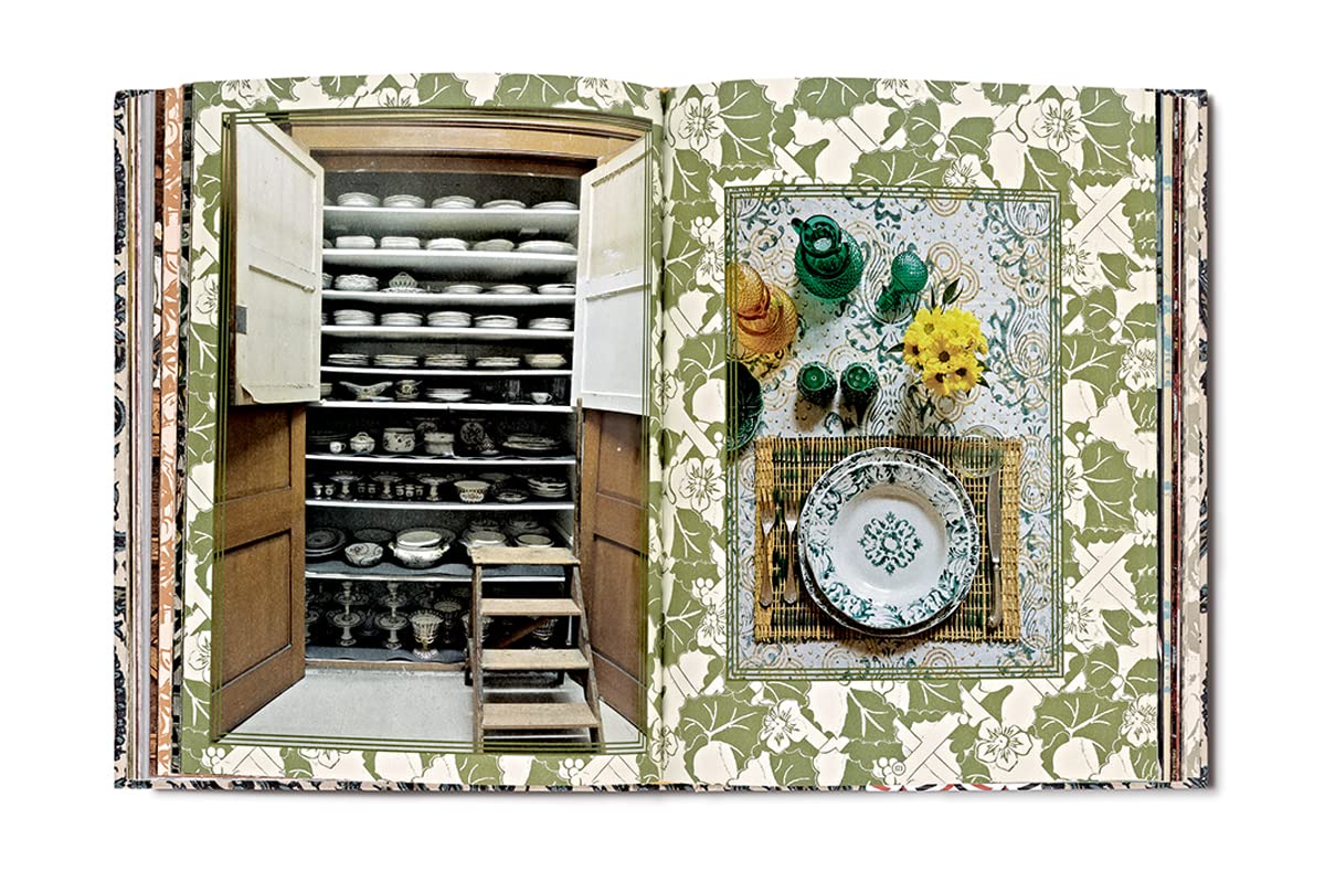 Casa Cabana: An Immersive Visual Anthology on Home Decorating and Entertaining - Hardcover Bound in Saz Paisley Fabric